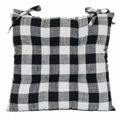 Food Network Buffalo Check Chair Pad