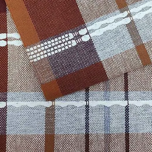 Food Network Fall Plaid Table Runner 72