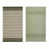 Food Network Farmhouse Stripe Kitchen Towel 2-Pk.