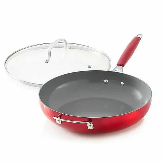 Food Network 12-In. Saute Pan With Lid