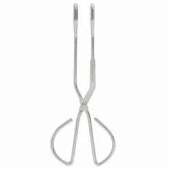 Food Network 10-In. Stainless Steel Barbeque Tongs