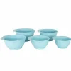 Food Network 5-Pc. Aqua Mixing Bowl Set