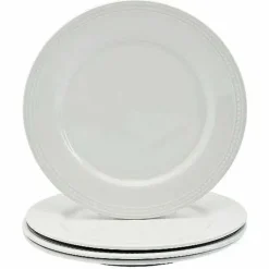 Food Network 4-Pc. Beaded Dinner Plate Set