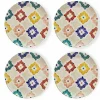 Food Network 4-Pc. Casa Sol Melamine Dinner Plate Set