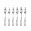 Food Network 6-Pc. Classic Silver Salad Fork Set