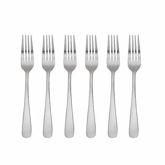 Food Network 6-Pc. Classic Silver Salad Fork Set