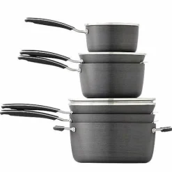 Food Network 10-Pc. Hard-Anodized Nonstick Cookware Set
