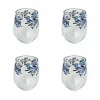 Food Network 4-Pc. Mediterranean Acrylic Stemless Wine Glass Set