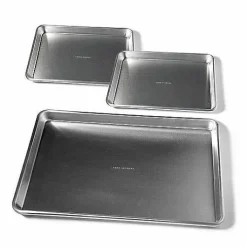 Food Network 3-Pc. Natural Aluminum Baking Sheet Set