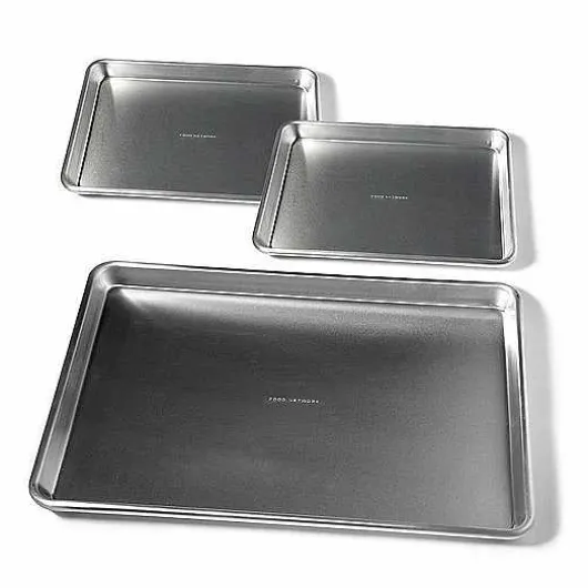 Food Network 3-Pc. Natural Aluminum Baking Sheet Set