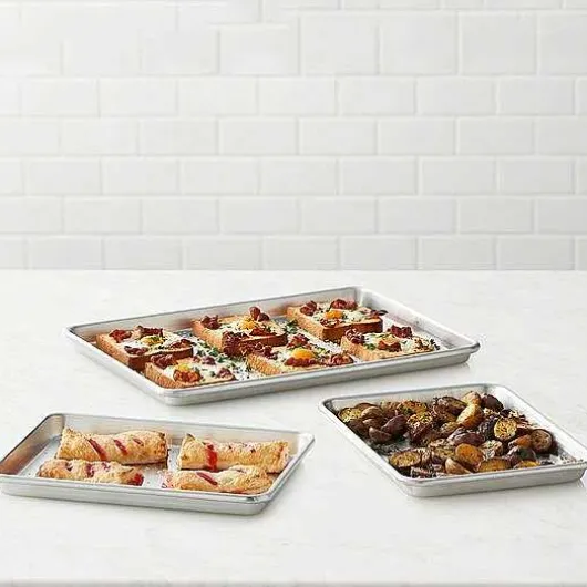 Food Network 3-Pc. Natural Aluminum Baking Sheet Set
