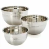 Food Network 3-Pc. Stainless Steel Mixing Bowl Set