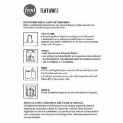 Food Network 20-Piece Spearmint Flatware Set