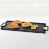 Food Network Pre-Seasoned Cast-Iron Reversible Grill