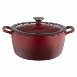 Food Network 3.5-Qt. Ombre Enameled Cast-Iron Dutch Oven