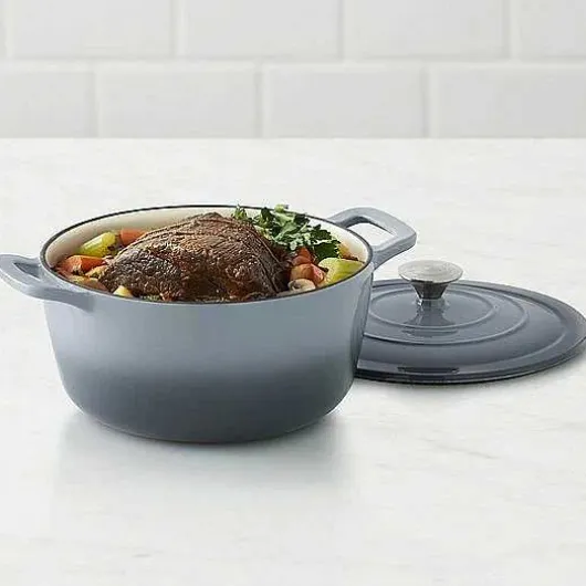 Food Network 7-Qt. Ombre Enameled Cast-Iron Dutch Oven