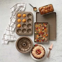 Food Network Textured Performance Series 12-Cup Nonstick Muffin Pan