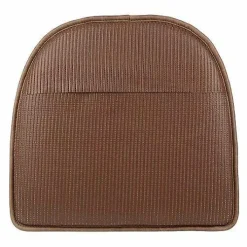 Food Network The Gripper Faux-Leather Chair Pad
