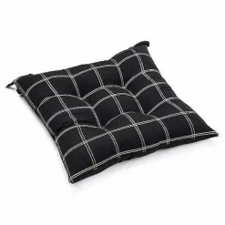 Food Network Woven Grid Chair Pad